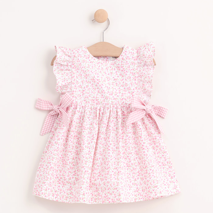 Vestido - 100% algodón - rosa