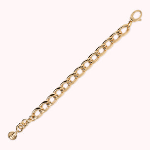 Bracciale Golden Catena Grumetta Maxi Maglie Taglio Diamantato