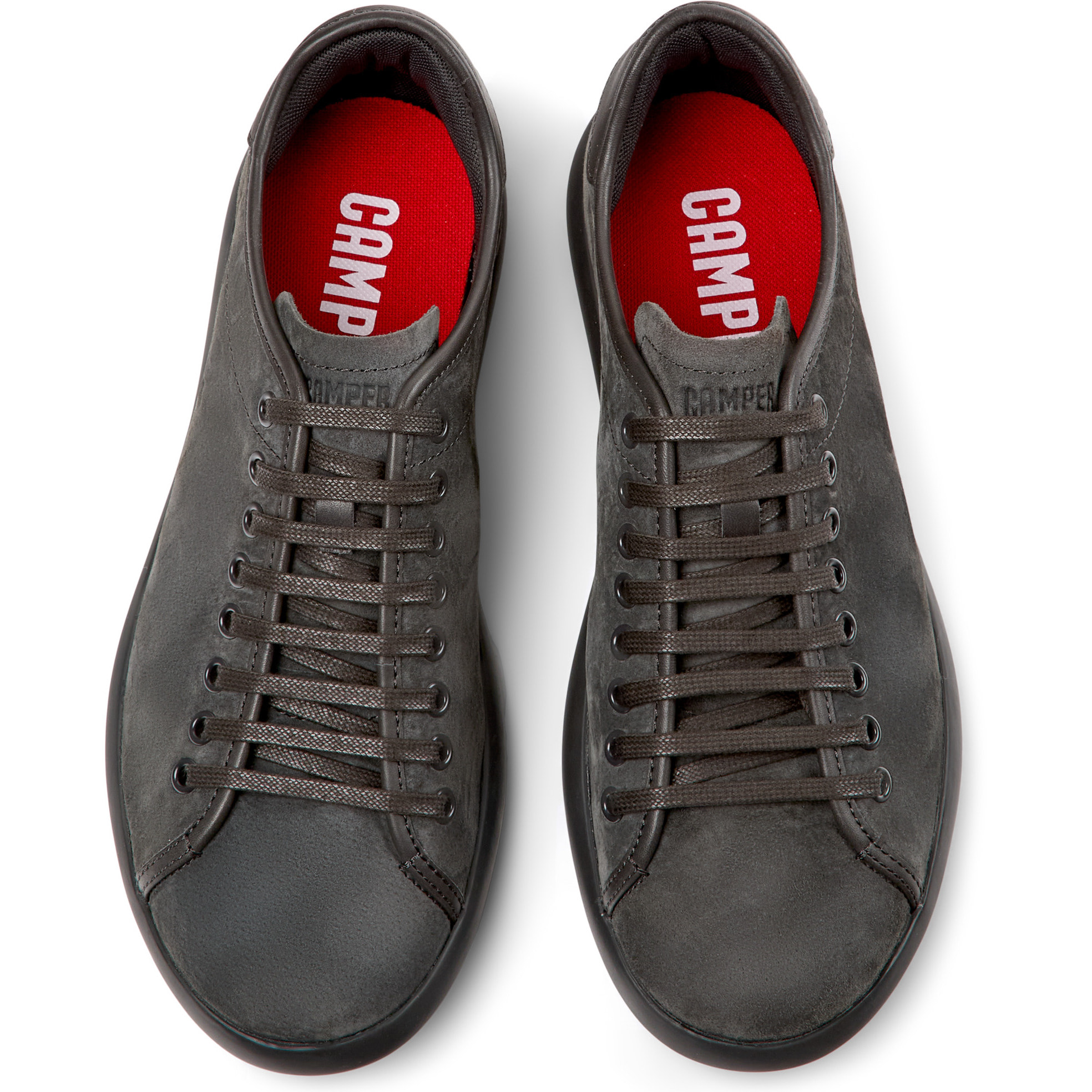 Sneakers - CAMPER Pelotas Soller - Grigio - Pelle nabuk