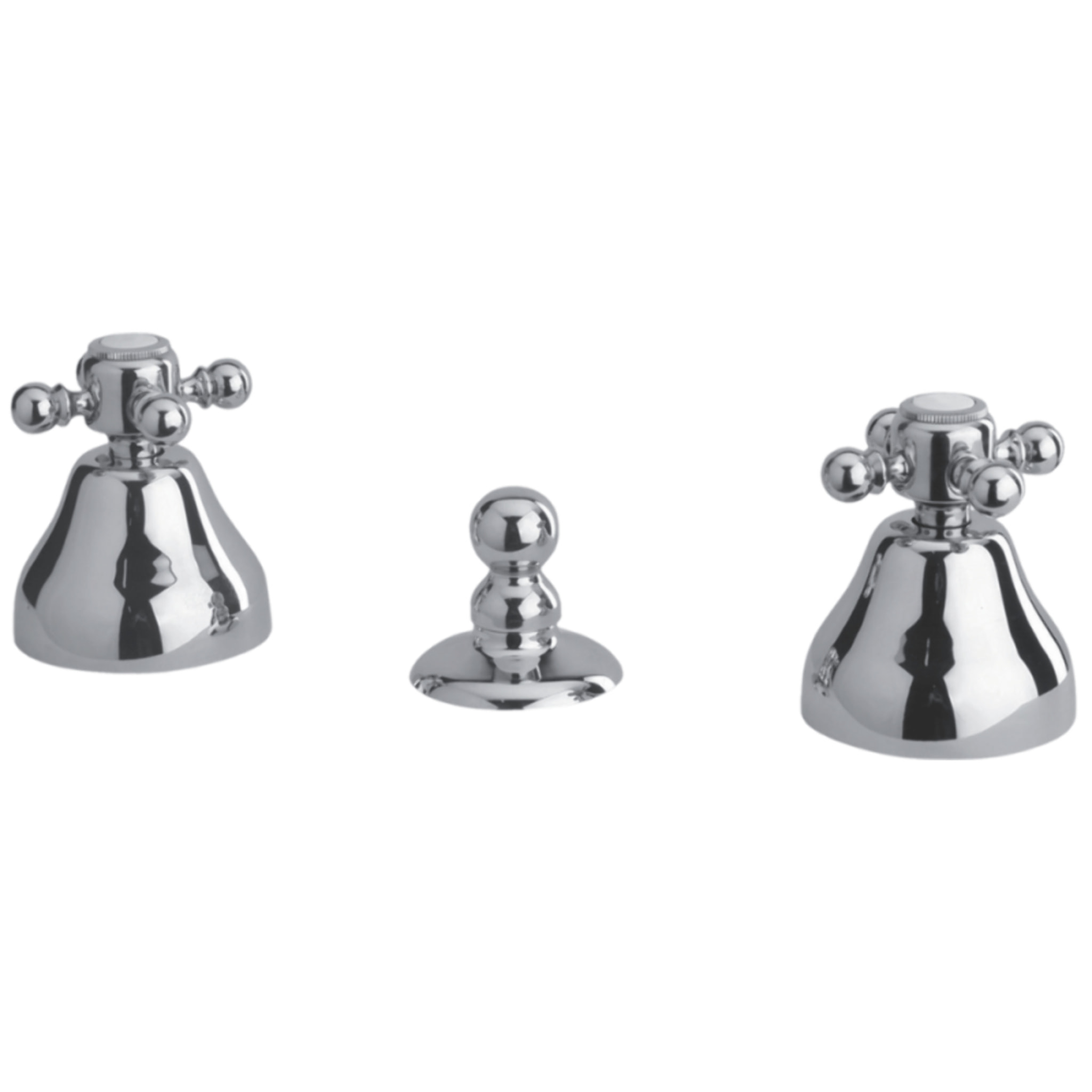 Mélangeur bidet 3 trous PAINI Tiffany Chromé