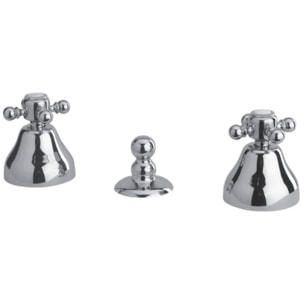 Mélangeur bidet 3 trous PAINI Tiffany Chromé