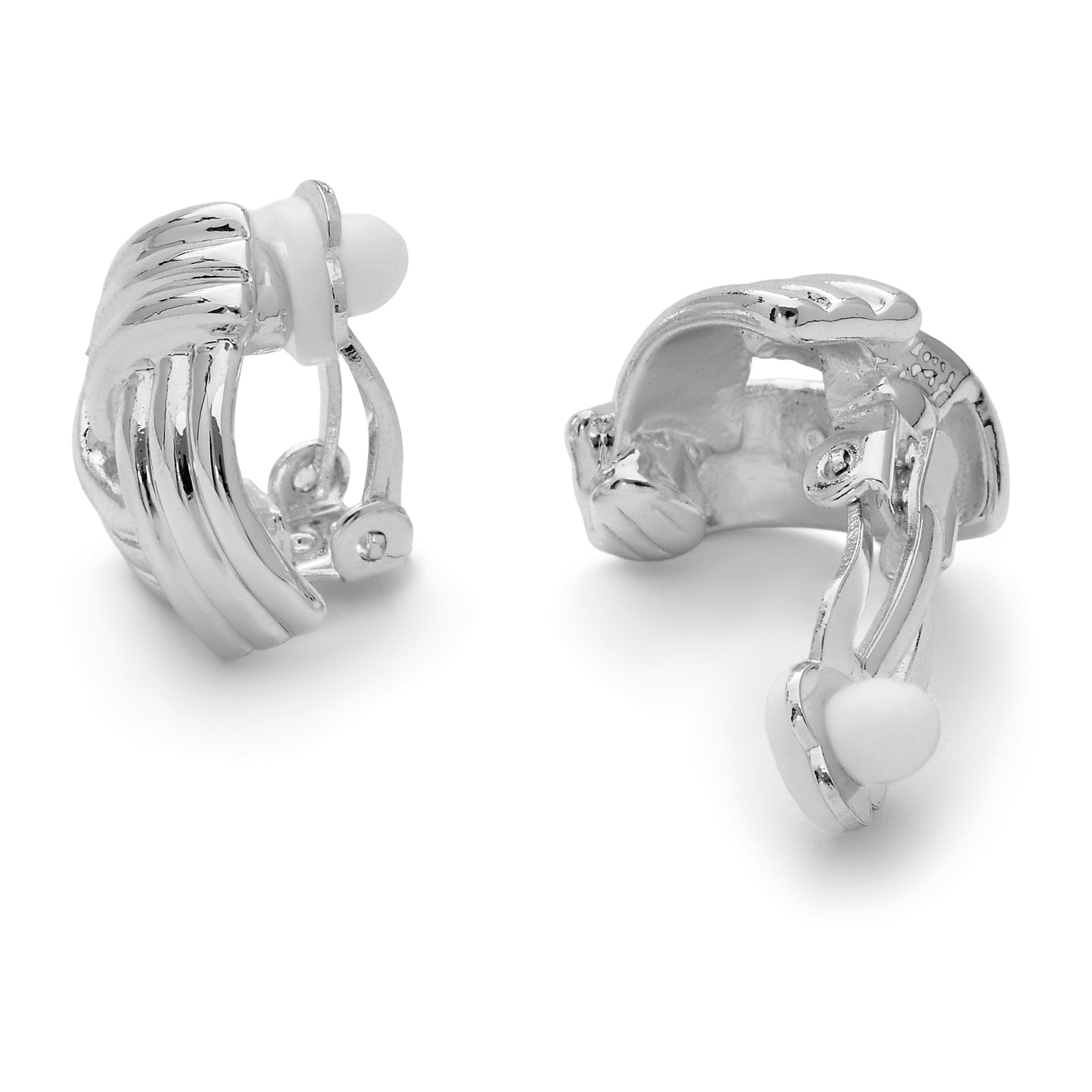 Pendientes Cunae acabado plata