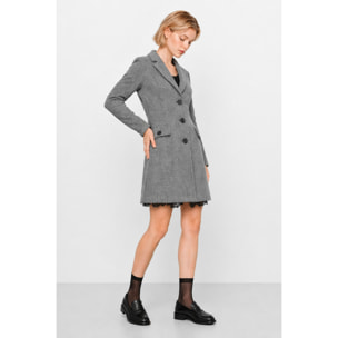 Kocca - Cappotto da donna sartoriale con rever e tasche a patta Donna
