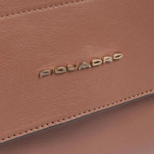 Piquadro Borsa modello satchel in pelle porta pc con protezioni antiurto e RFID