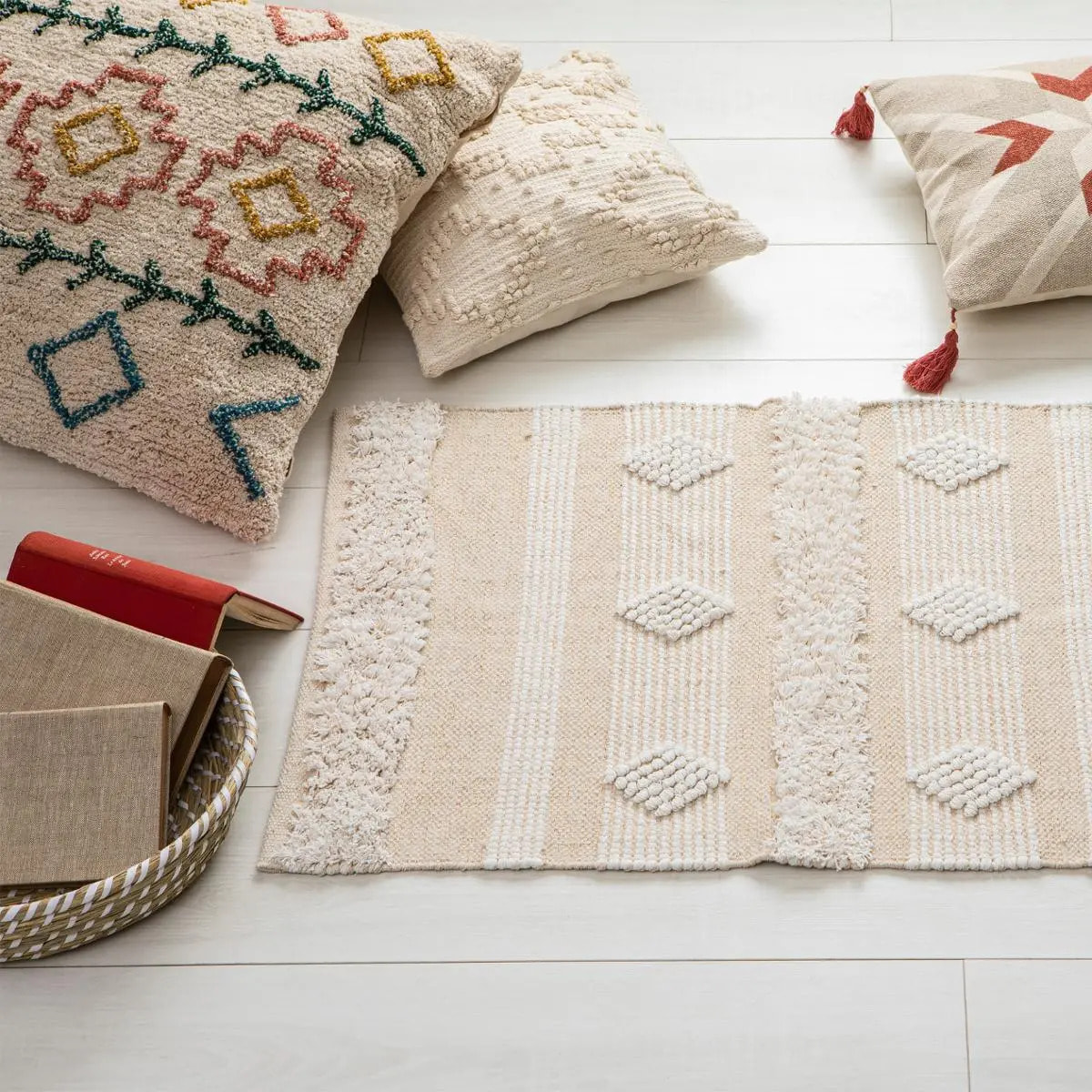 Tapis "Sabbia" coton 60x90cm