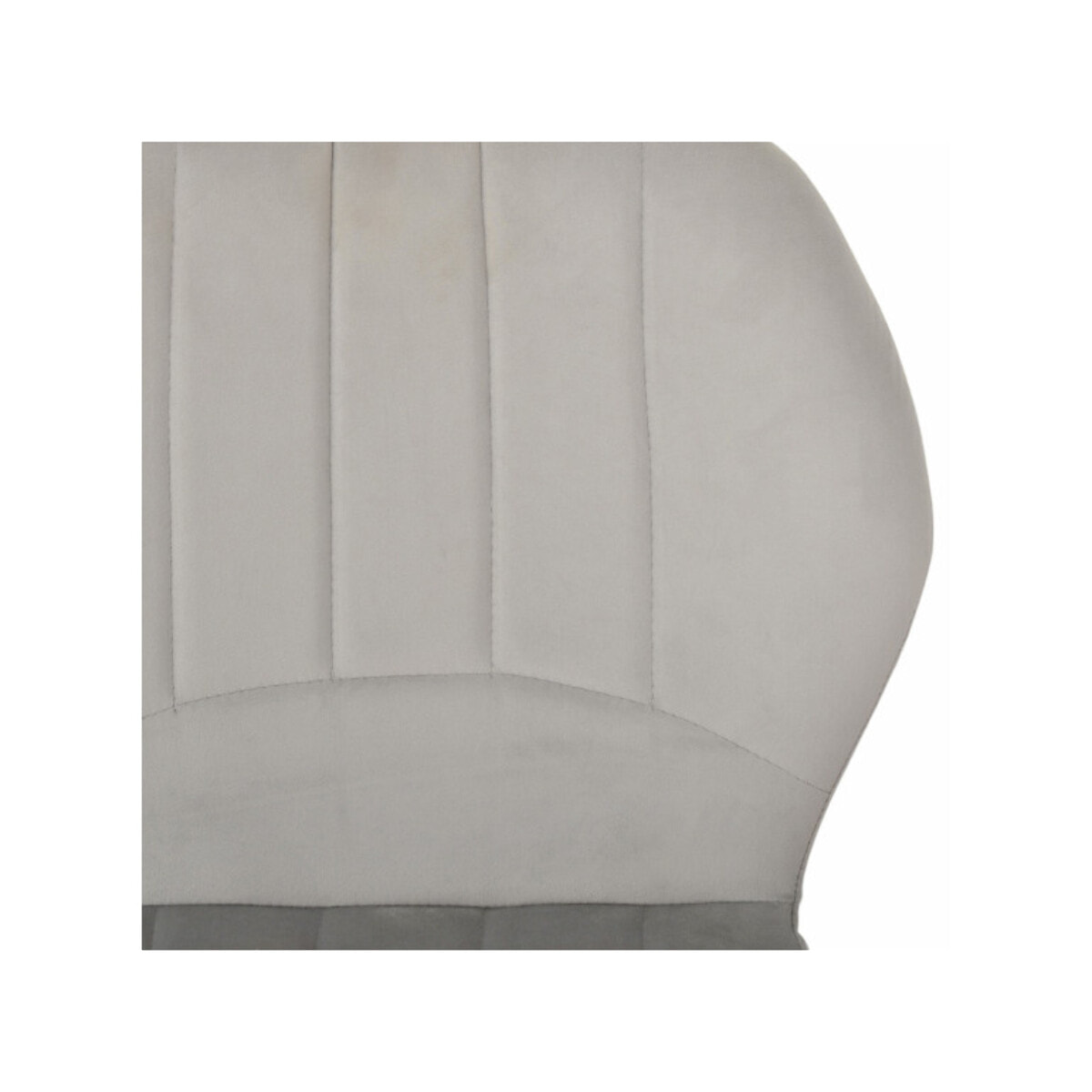 Chaise de bar en velours avec pieds en métal noir - FAUSTINE 2