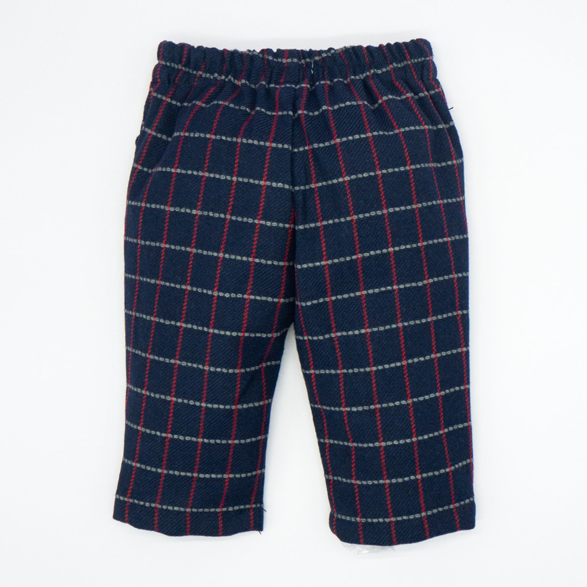 PANTALÓN CUADRO VENTANA ROJO