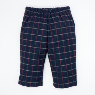 PANTALÓN CUADRO VENTANA ROJO