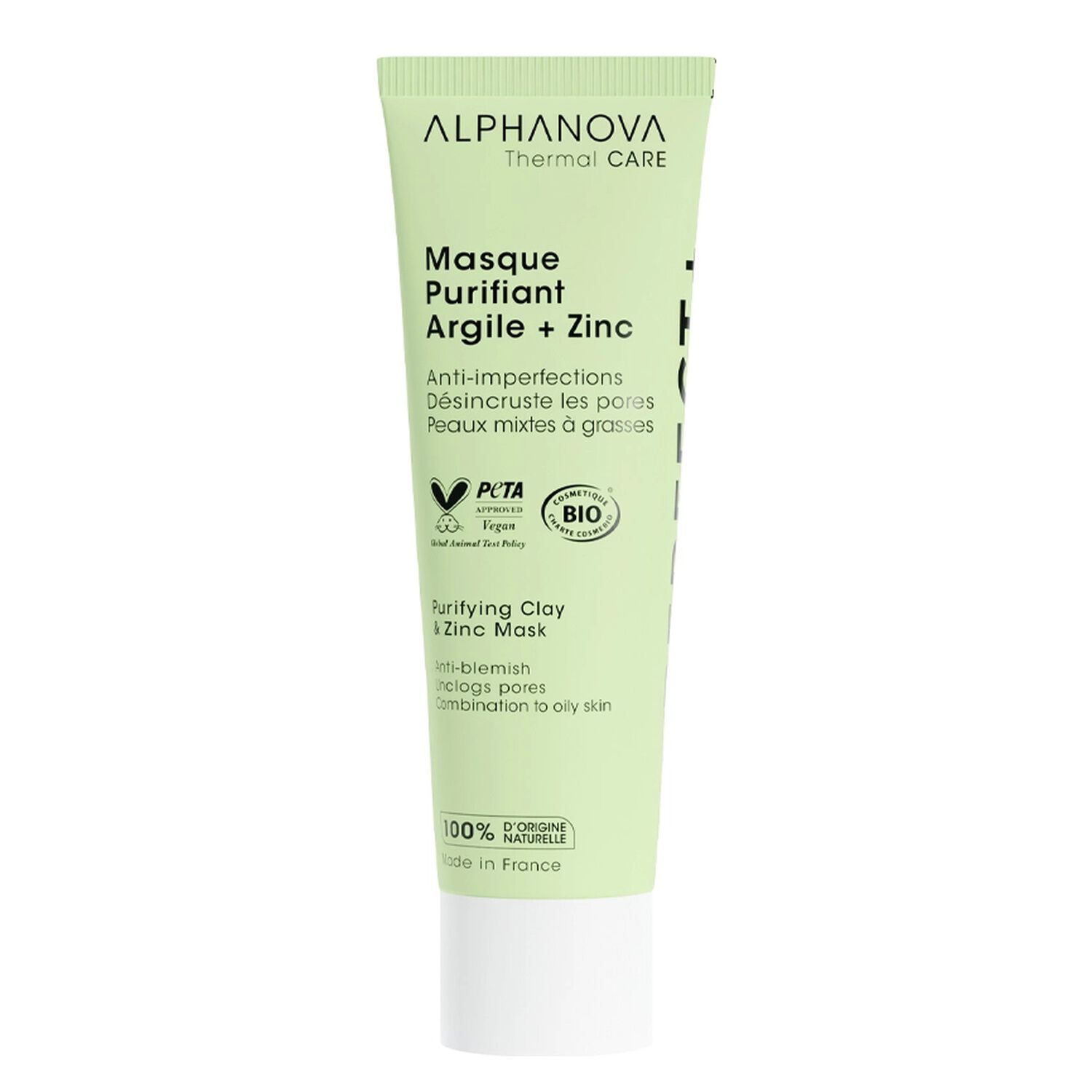 Perfect+ - Masque Purifiant Argile + Zinc Anti-Imperfections 50 ml