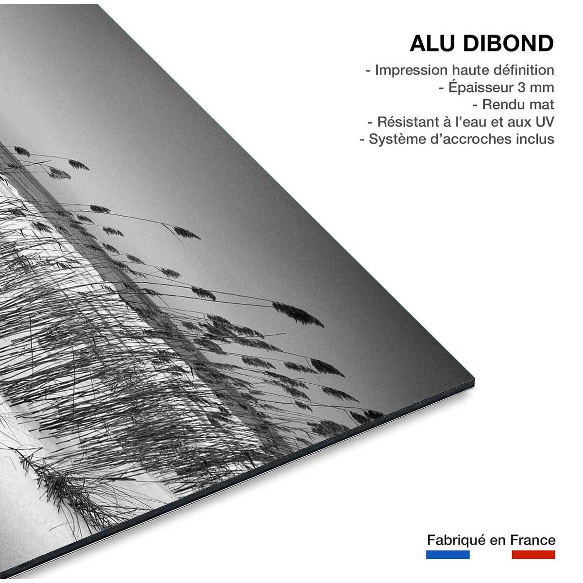 Tableau bord de plage on the beach  Tableau alu Dibond