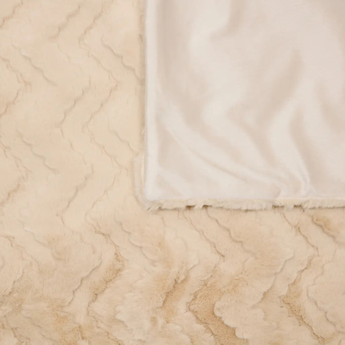 Plaid Nalia 180x230cm beige