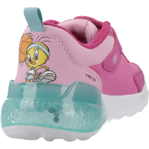 Zapatillas Niña de la marca GEOX  modelo J ACTIVART ILLUMINUS ROSA