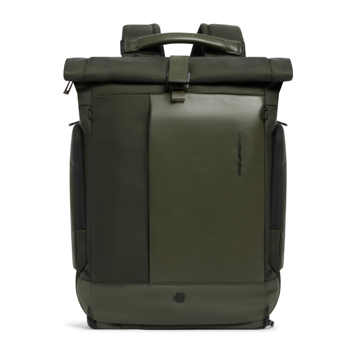 Piquadro Zaino roll-top da bici porta pc 15,6"