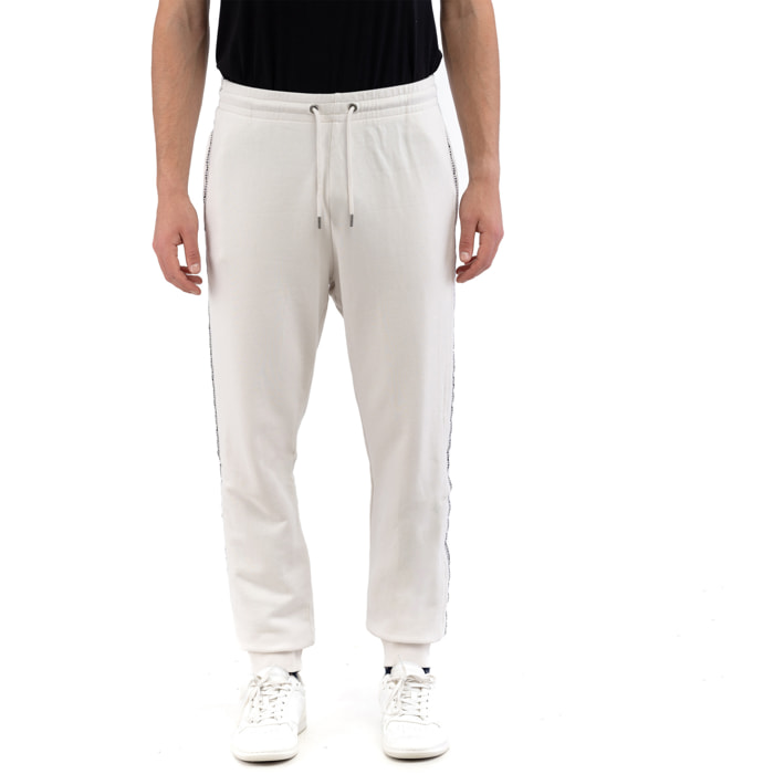 BIKKEMBERGS pantalone uomo white sand