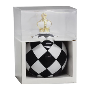 Sfera con rombi top corona - Pezzi 3 - BIANCO - Bianchi Dino SpA