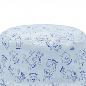Gorro de Pescador Bluey - Color Azul Claro