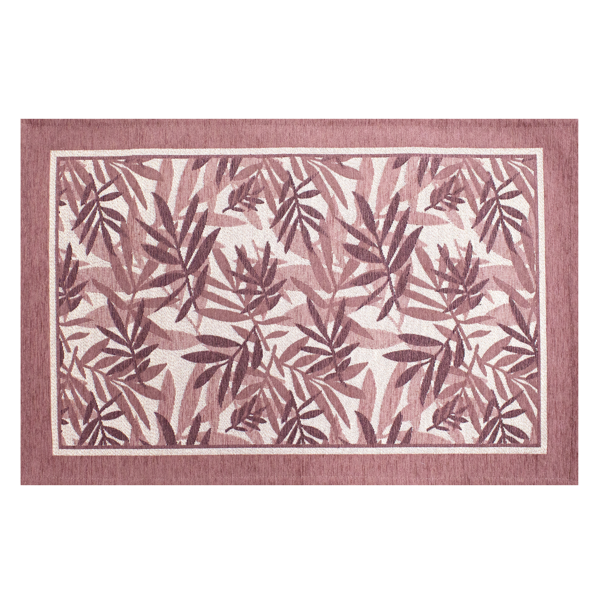 TAPPETO DA CUCINA BAMBOO PRUGNA 57X140 CM