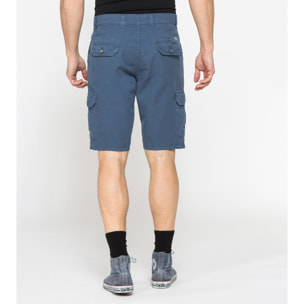 BERMUDA TASCONATO IN LEGGERO RIPSTOP DI COTONE