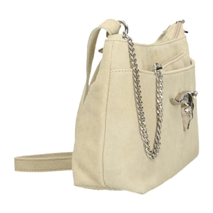 Borsa a tracolla  da donna In Vera pelle Made in Italy 29x17x8 cm