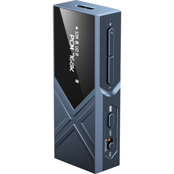 DAC audio FIIO Ampli portable KA17 USB-C Bleu