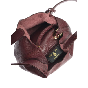 Borsa a mano Anna Luchini Bordeaux