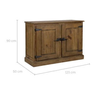 Buffet en bois recyclé 2 portes - Ottawa