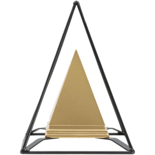 PIRAMIDE GOLD C/FERRO CM 15X15X21