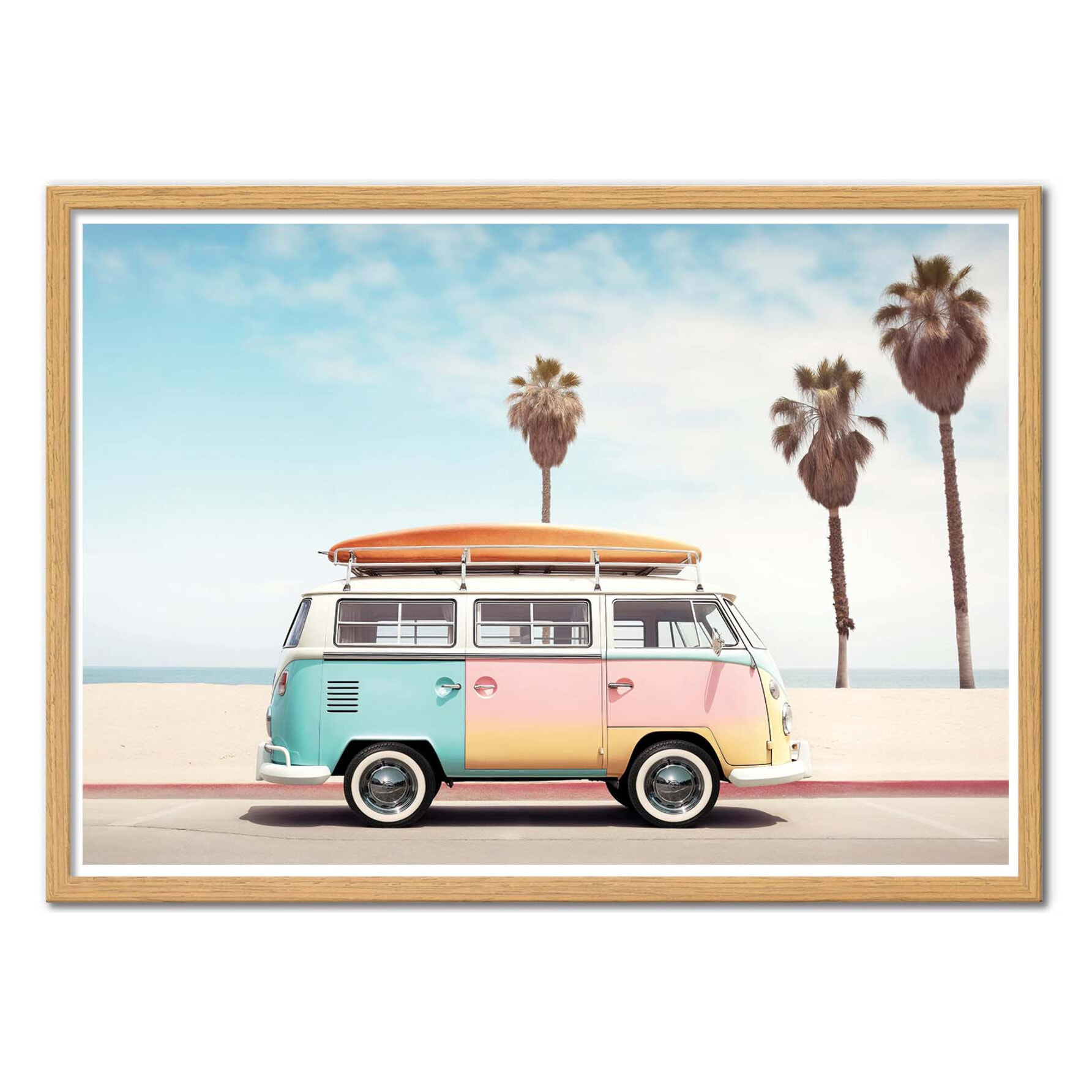 Affiche - California Van - Philippe Hugonnard
