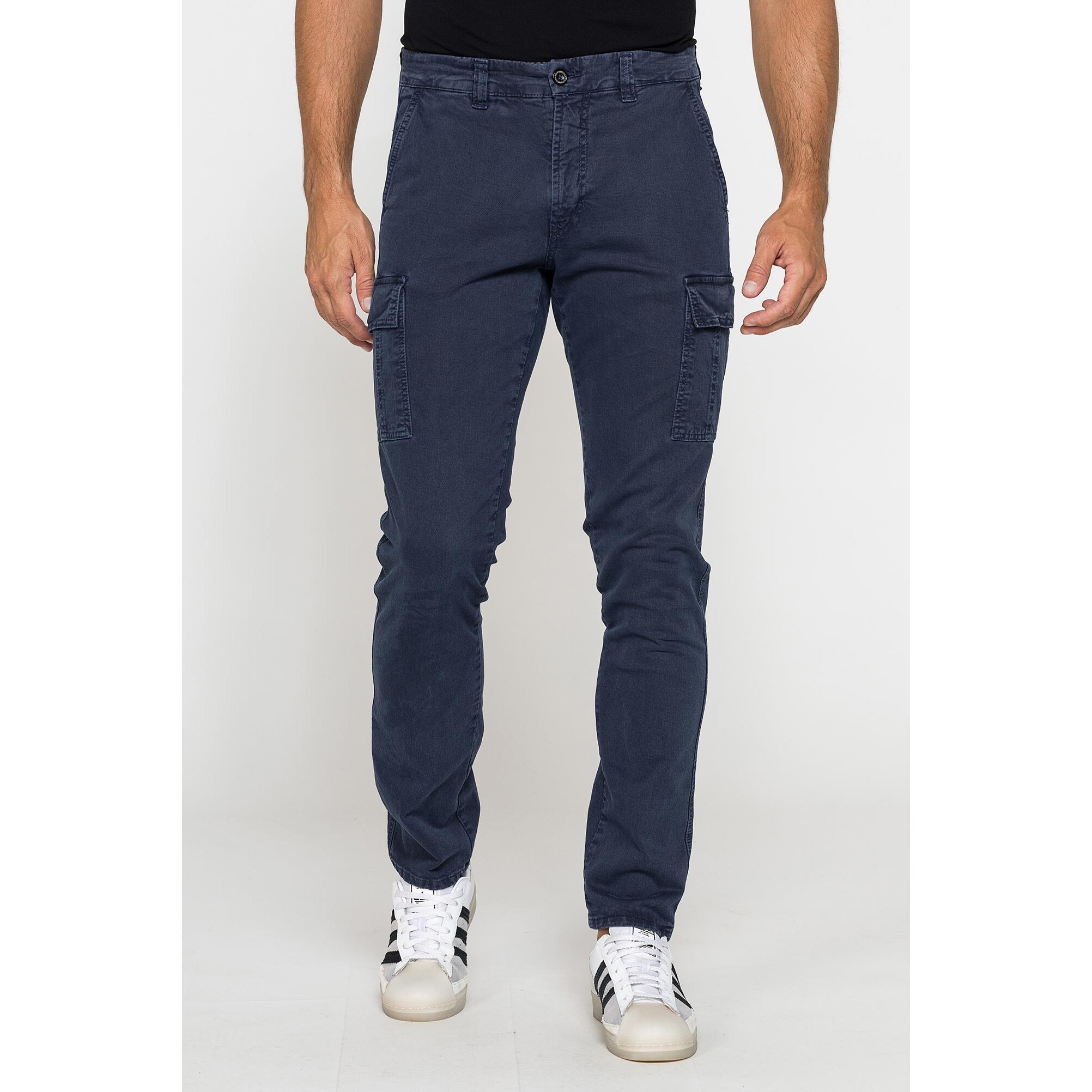 CARGO MOD. 619 SLIM FIT IN PESANTE GABARDINA STRETCH