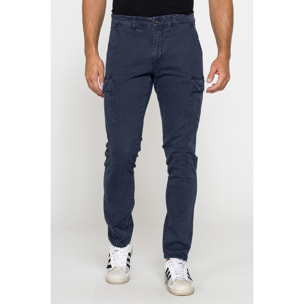 CARGO MOD. 619 SLIM FIT IN PESANTE GABARDINA STRETCH