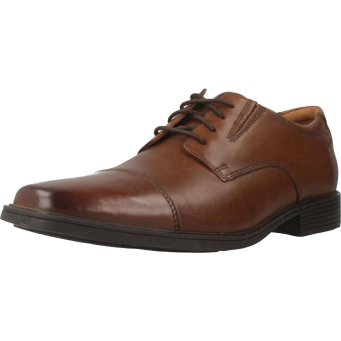 DERBIES - OXFORD CLARKS TILDEN CAP DARK