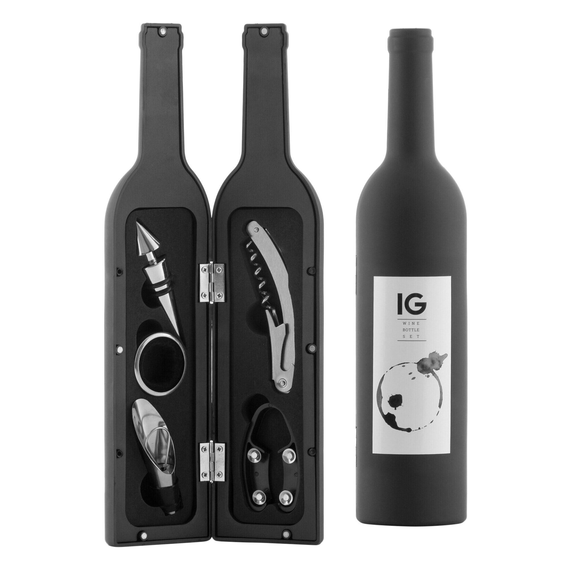 Custodia per bottiglie di vino Innovagoods - 5 pezzi