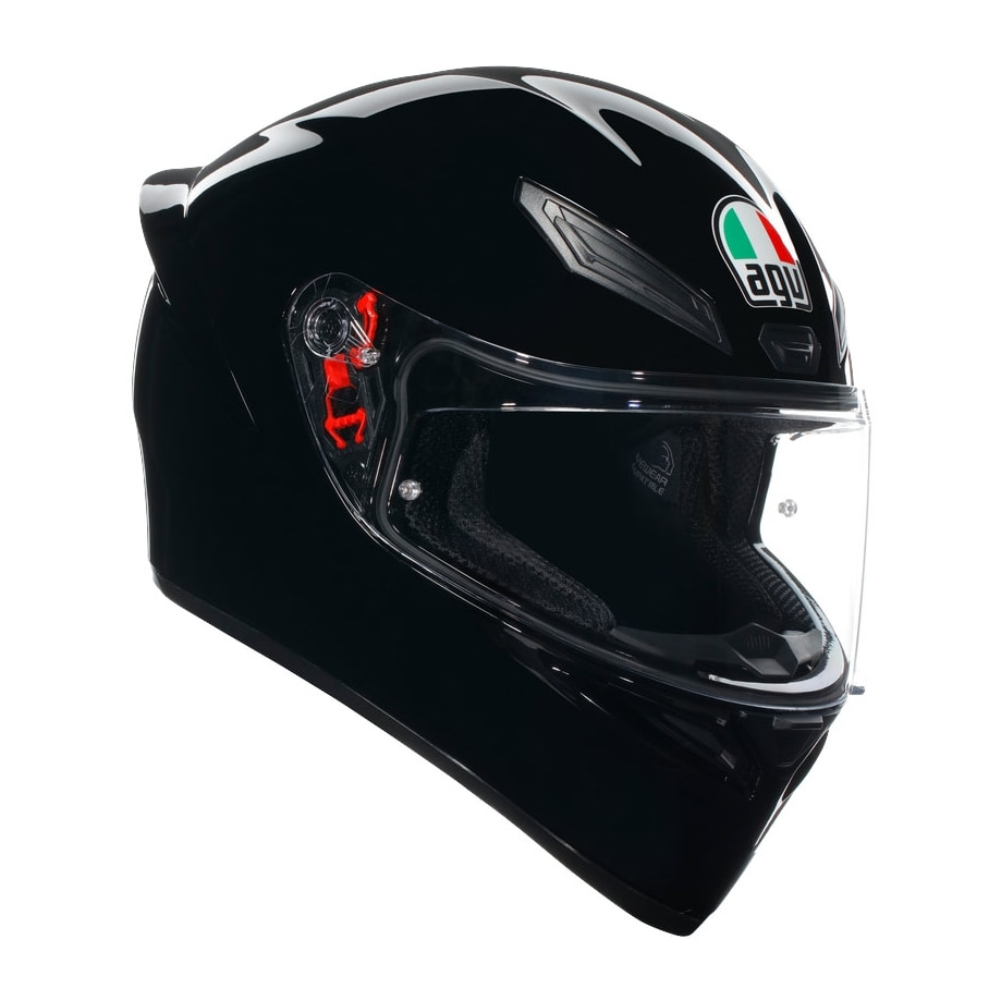 CASCO AGV K1 S AGV E2206 BLACK (BRILLO)