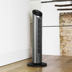 Ventilador de Torre Digital con Temporizador y Mando a Distancia EnergySilence 8