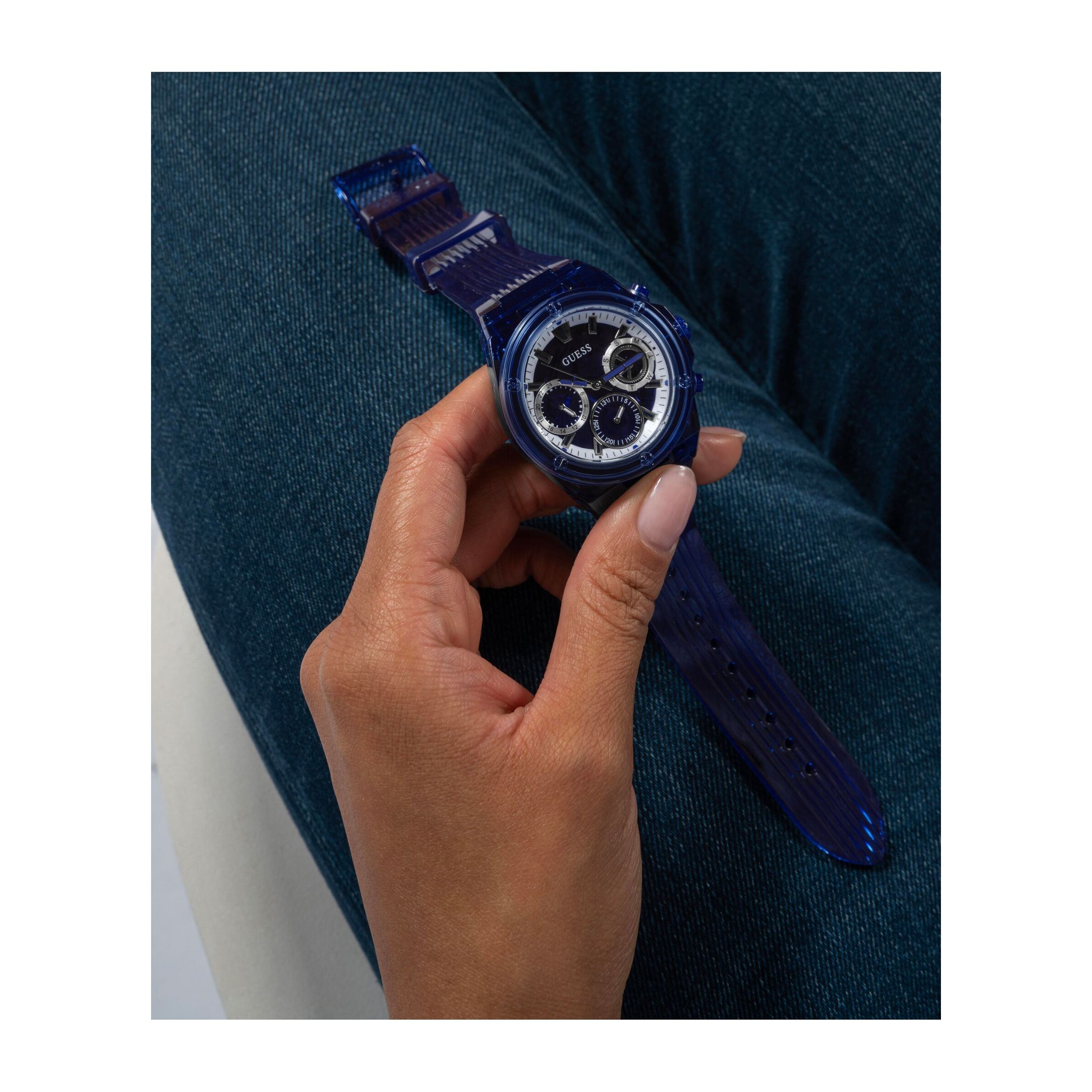 Guess Reloj Analógico De Cuarzo. Gs Athena