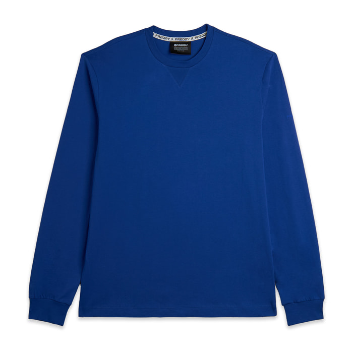 T-shirt manica lunga con polsini