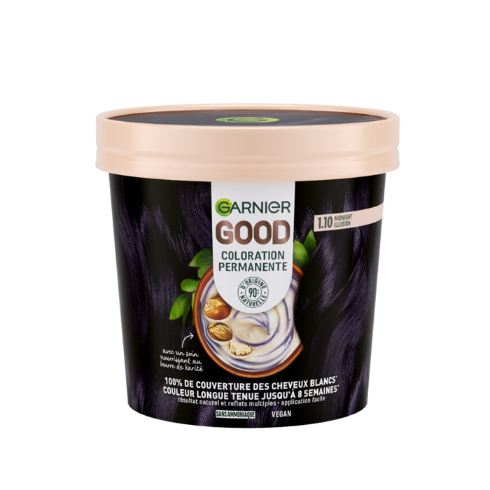Garnier Good Coloration 1.10 Noir Intense Mûre