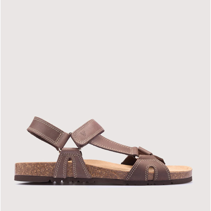 Sandalia Bio Piel Chocolate - Atacama