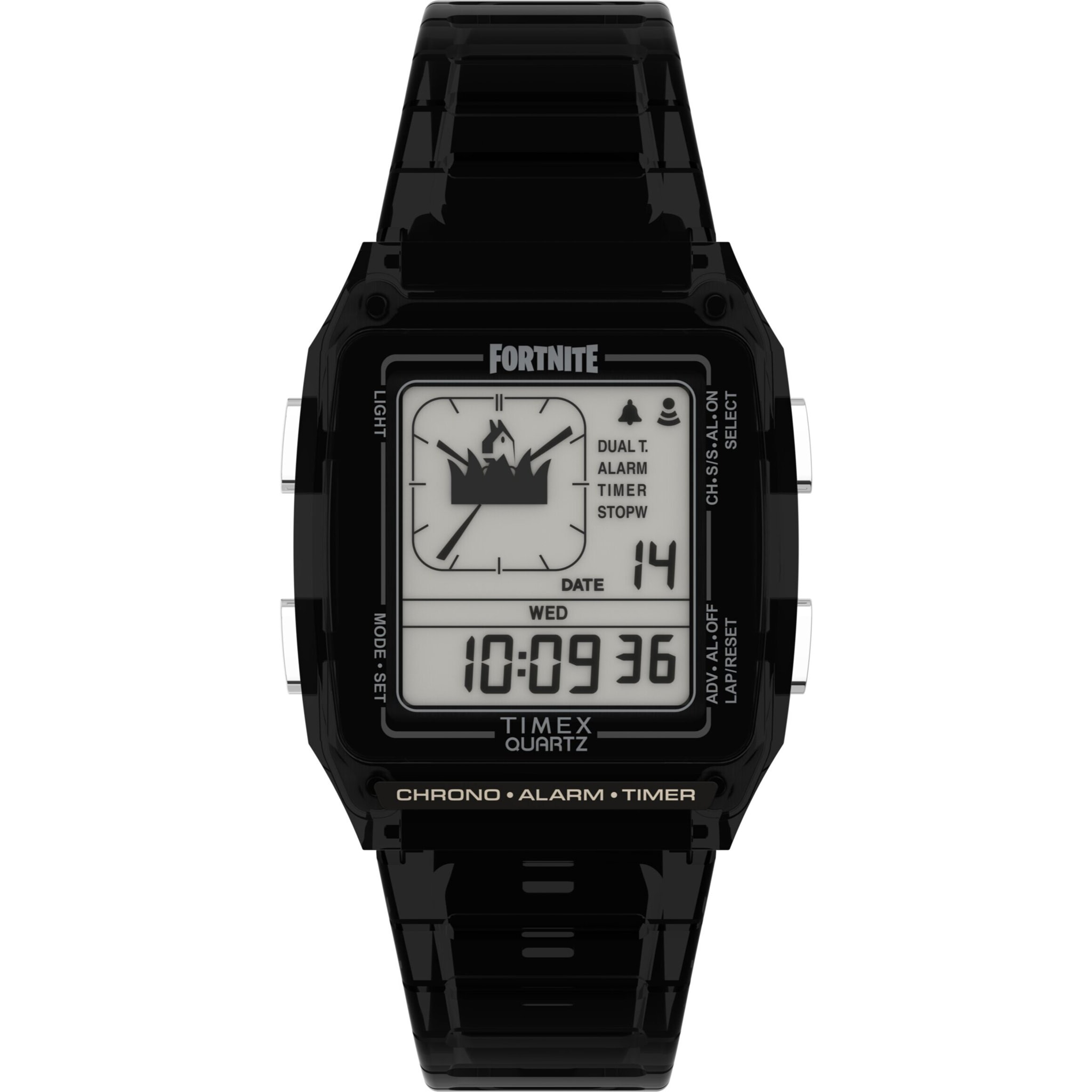 Reloj Timex TW2W96500 Hombre Digital Cuarzo con Correa de Caucho