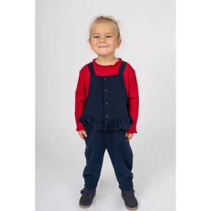 Salopette Navy Per Bambino