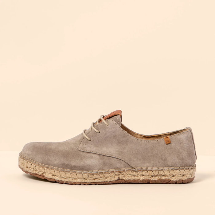 Zapatos N678 SILK SUEDE TAUPE / CAMPOS color Taupe