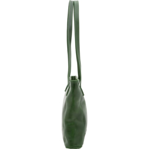 Borsa a spalla da donna - Modello Cressa - Vera pelle - 30.0 x 37.0 x 8.0 cm
