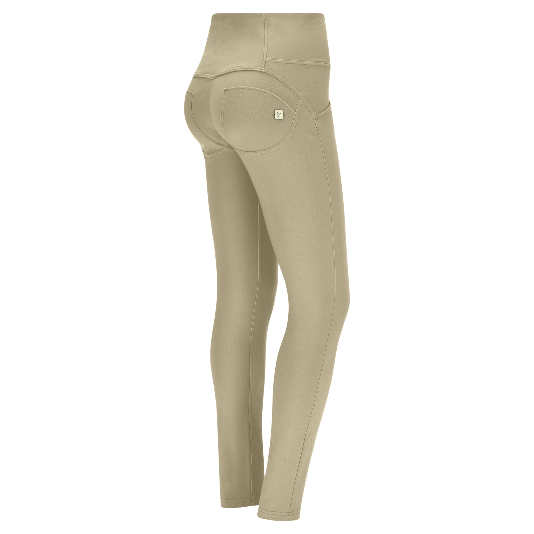 Pantaloni push up WR.UP® a vita alta in tessuto sostenibile