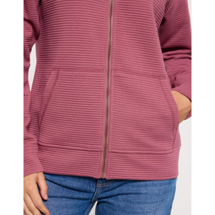 Chaqueta Cremallera Rosa - Tigia