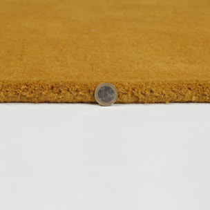 Tapis de couloir en laine COLLAGE Jaune