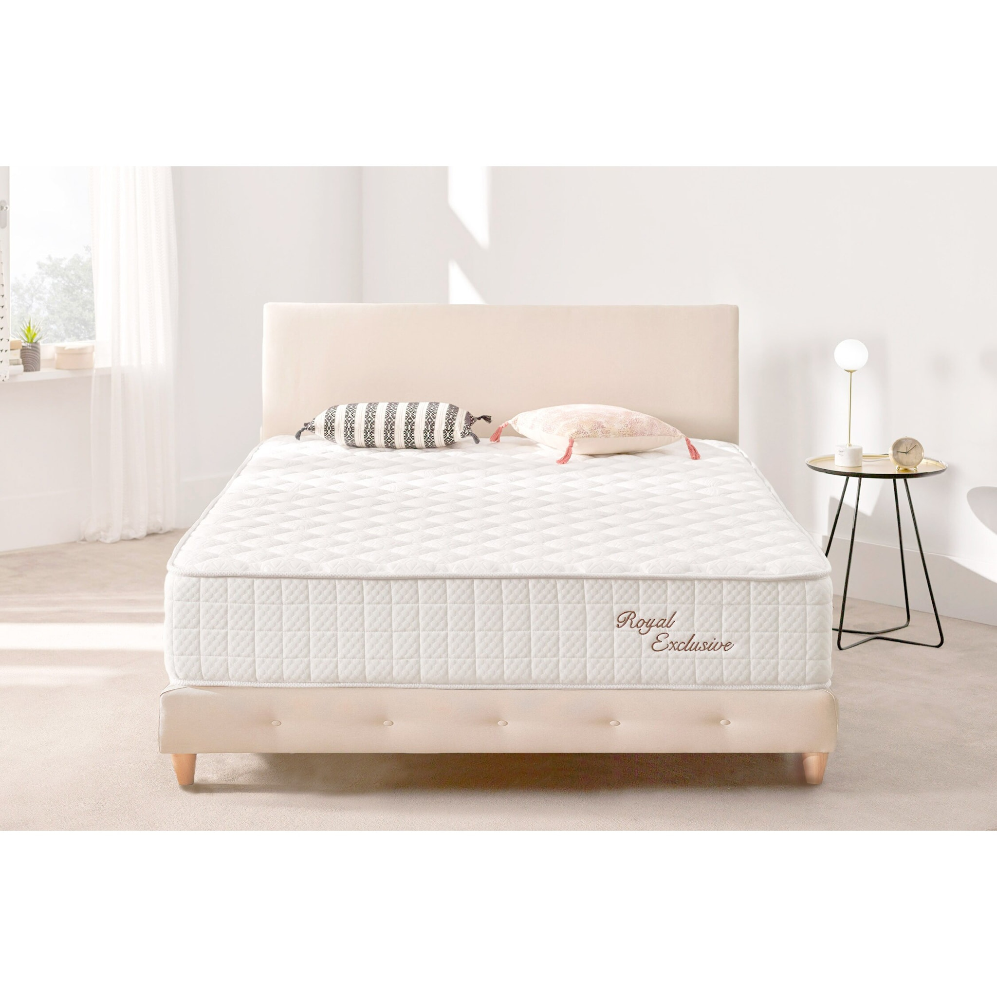 MATELAS Royal Exclusive Ressorts ensachés, 30 cm, 2 places - Moonia