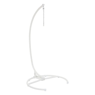 Pied pour chaise suspendue "Panao" blanc