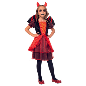DISFRAZ DIABLESA CON ALAS INF