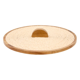 Lot de 2 boîtes déco Erica rondes