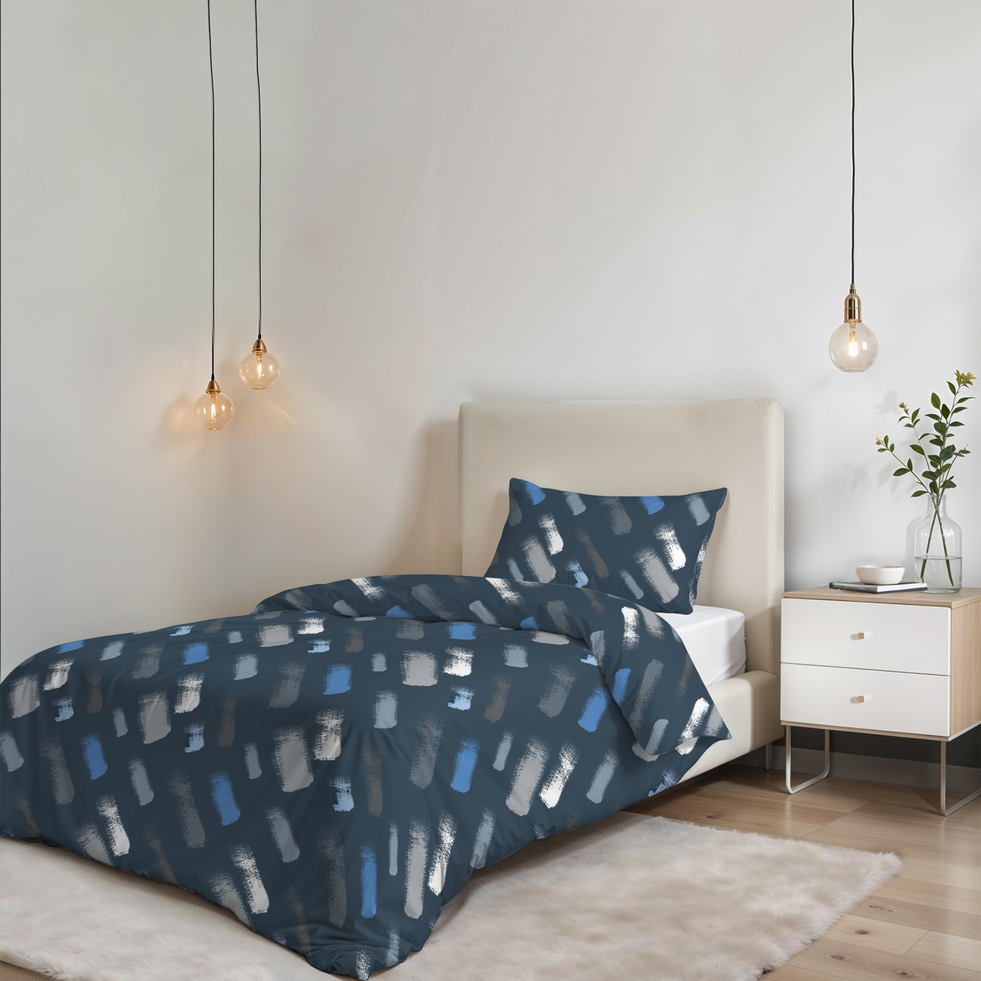 COPRIPIUMINO FANTASY, 100% Microfibra, No Stiro - GESSETTI